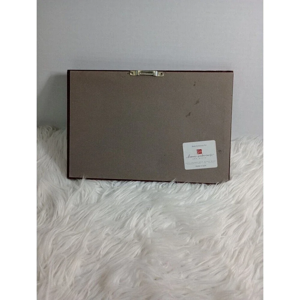 Vtg Home Interior Wood Frame Glass Picture Faithful Father by Márgi whittington